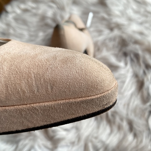 Dolce & Gabbana blush suede platform high heels size 36 - Picture 7 of 14